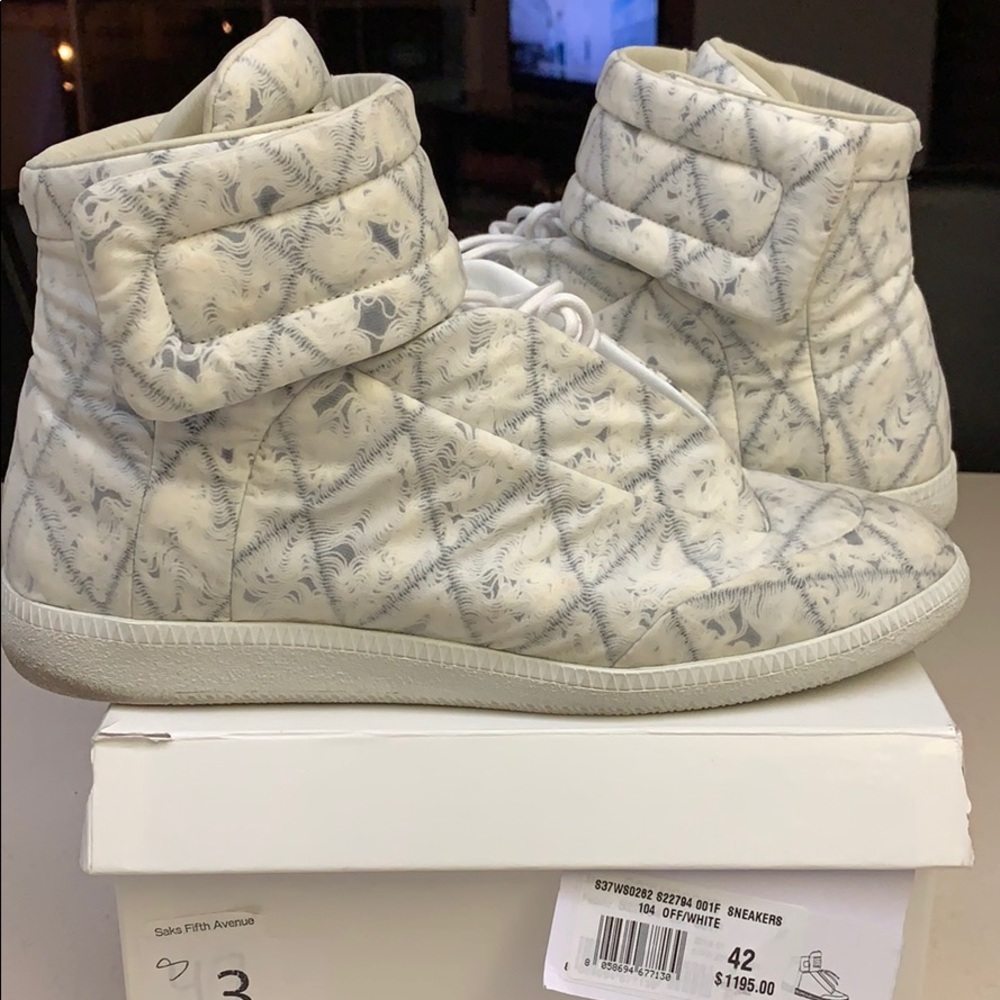 Men’s Madison Margiela high top sneakers